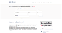 Desktop Screenshot of bizrake.com